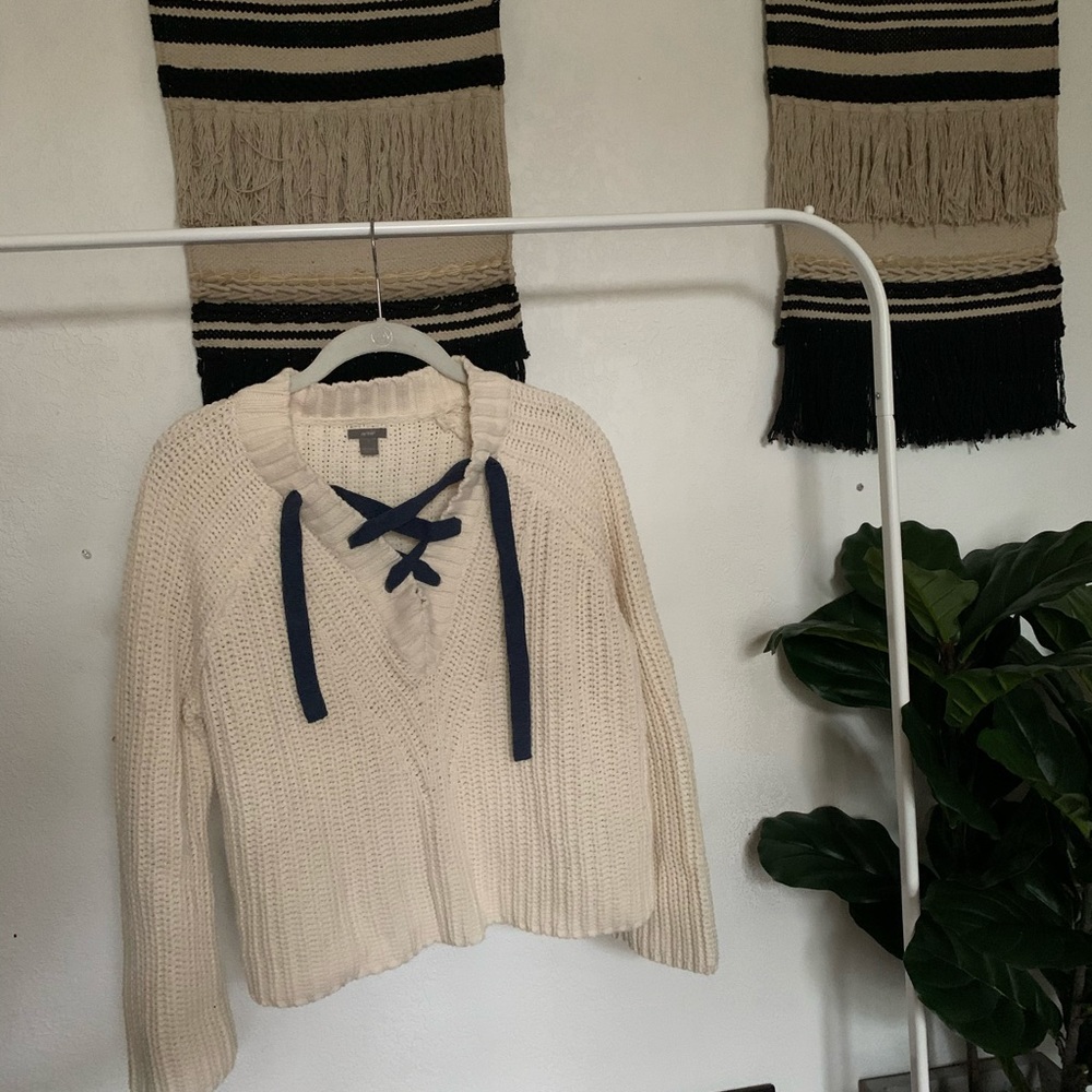 Thick knit sweater